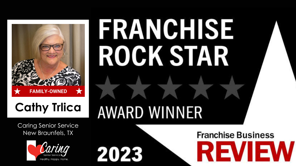 Caring Owner Cathy Trlica named FBR Franchise Rock Star